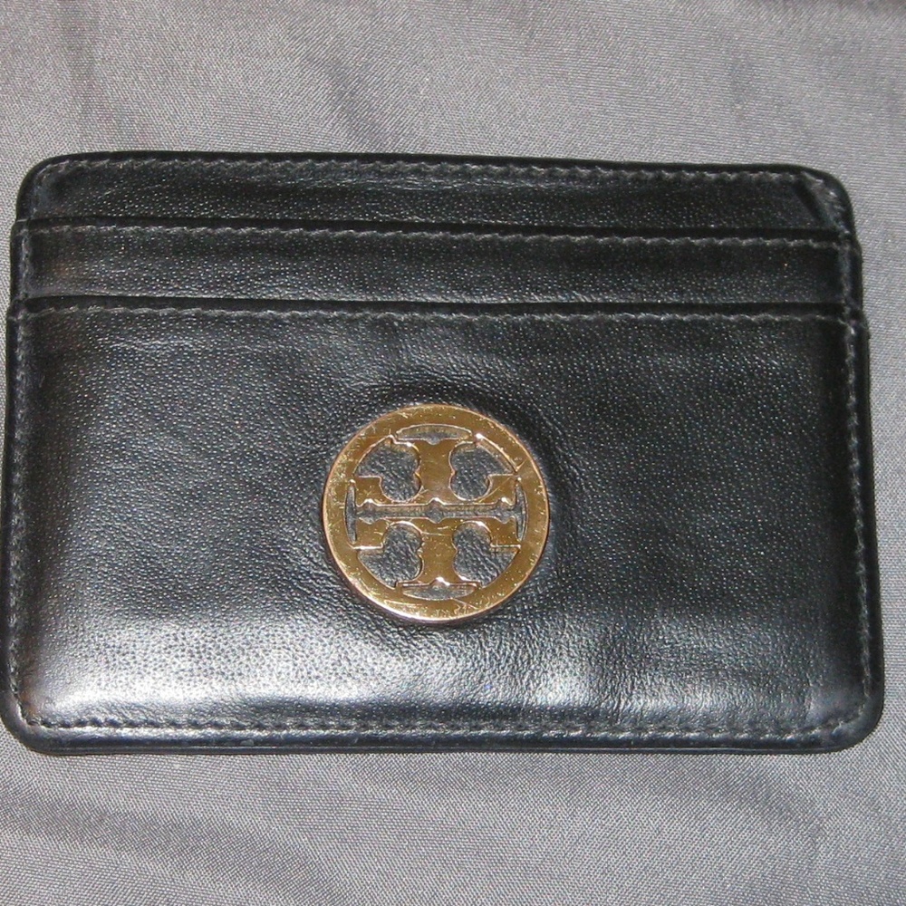 Tory Burch Leather Card Wallet